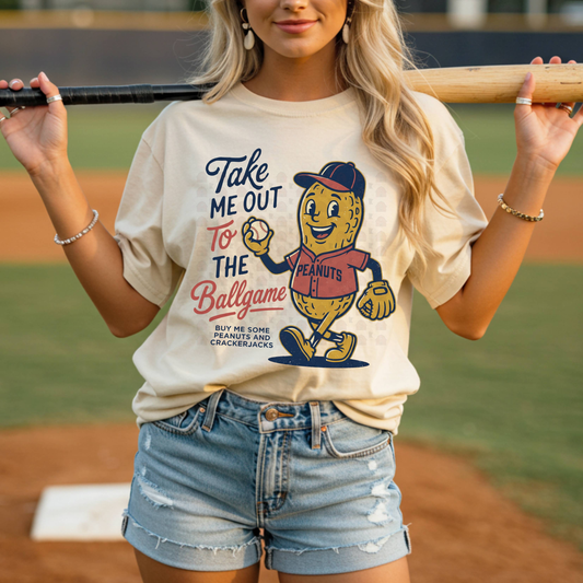 Vintage Take Me Baseball