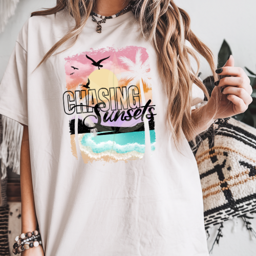 Watercolor Chasing Sunsets
