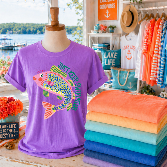Whimsical Fish Just Keep Swimming