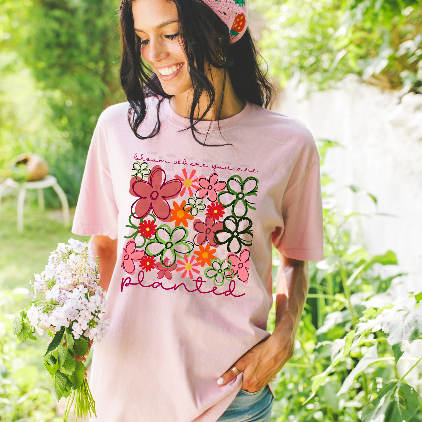 Whimsy Flowers Bloom Where You Are Planted