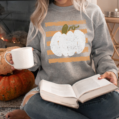 White Pumpkin Stripes