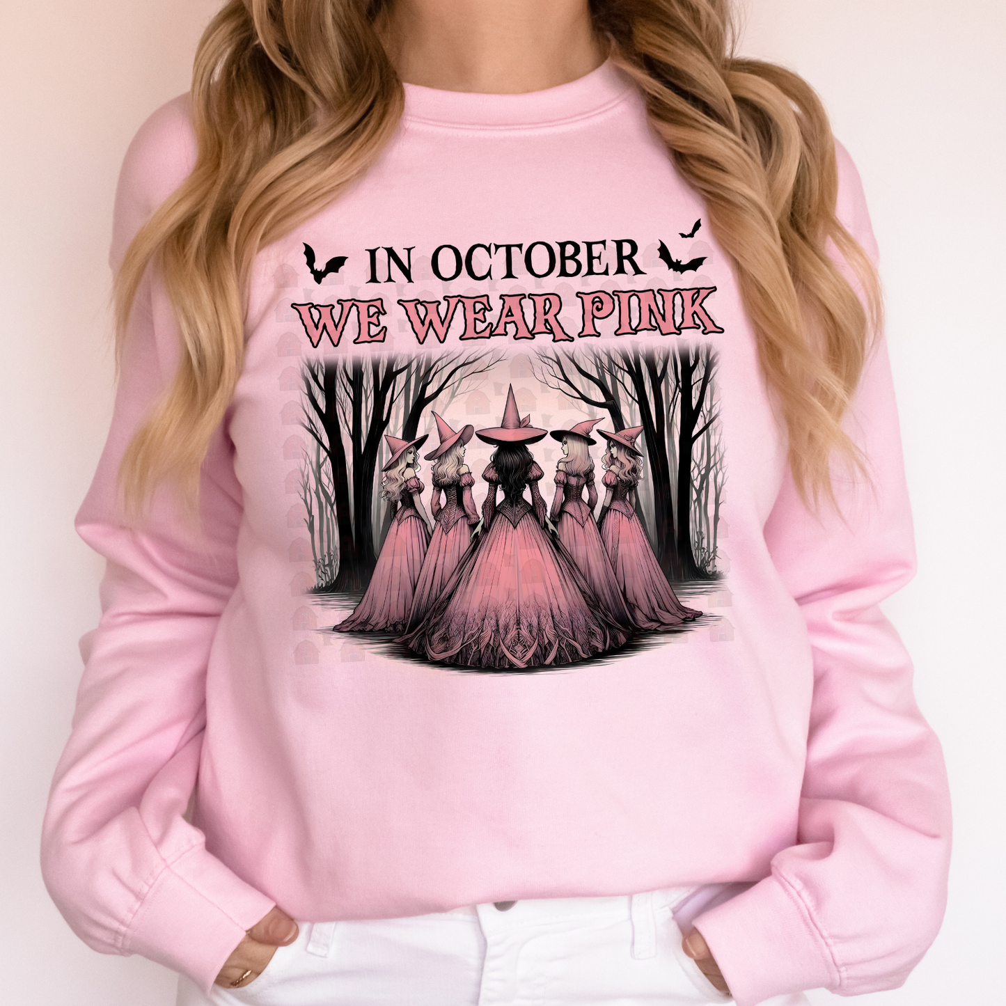 Witches In October Wear Pink