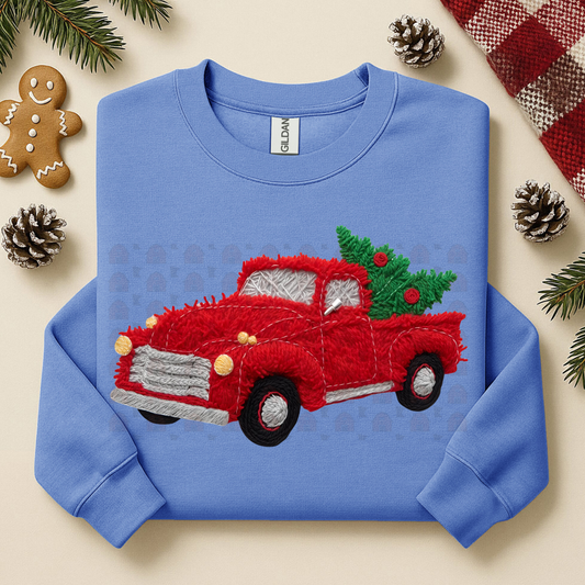 Yarn Christmas Truck