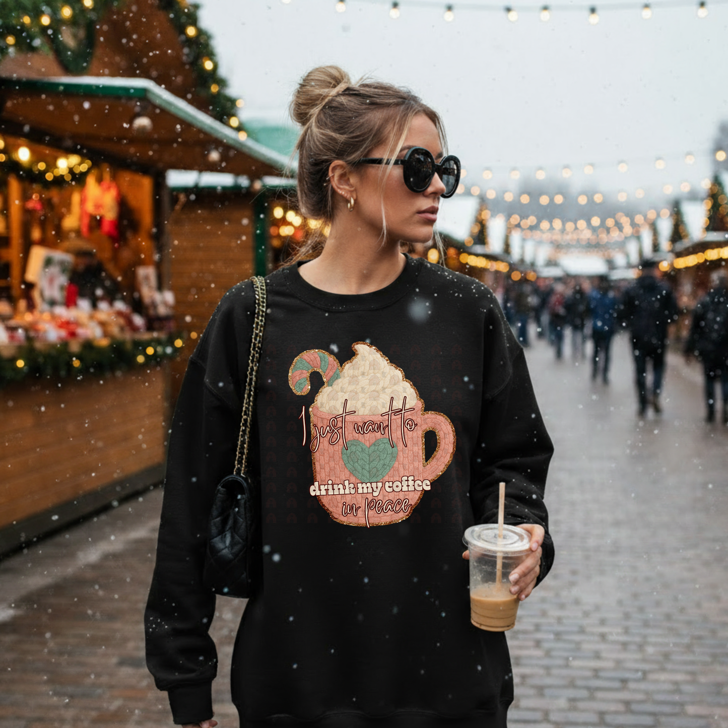 Yarn Drink My Coffee In Peace