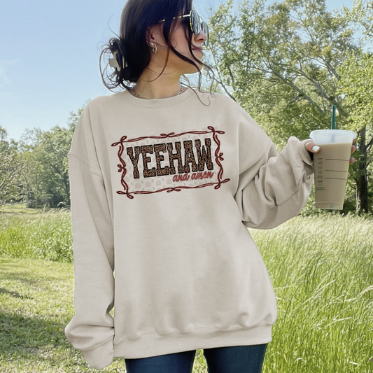 Yeehaw And Amen Leopard