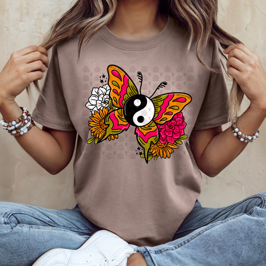 Ying Yang Butterfly