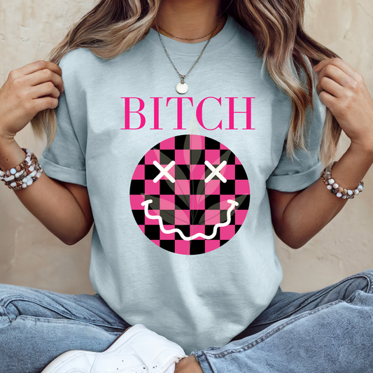 Checkered Pink B Face