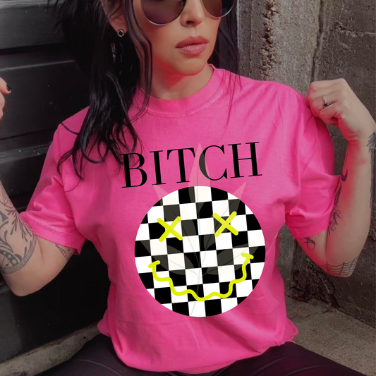 Checkered Yellow B Face
